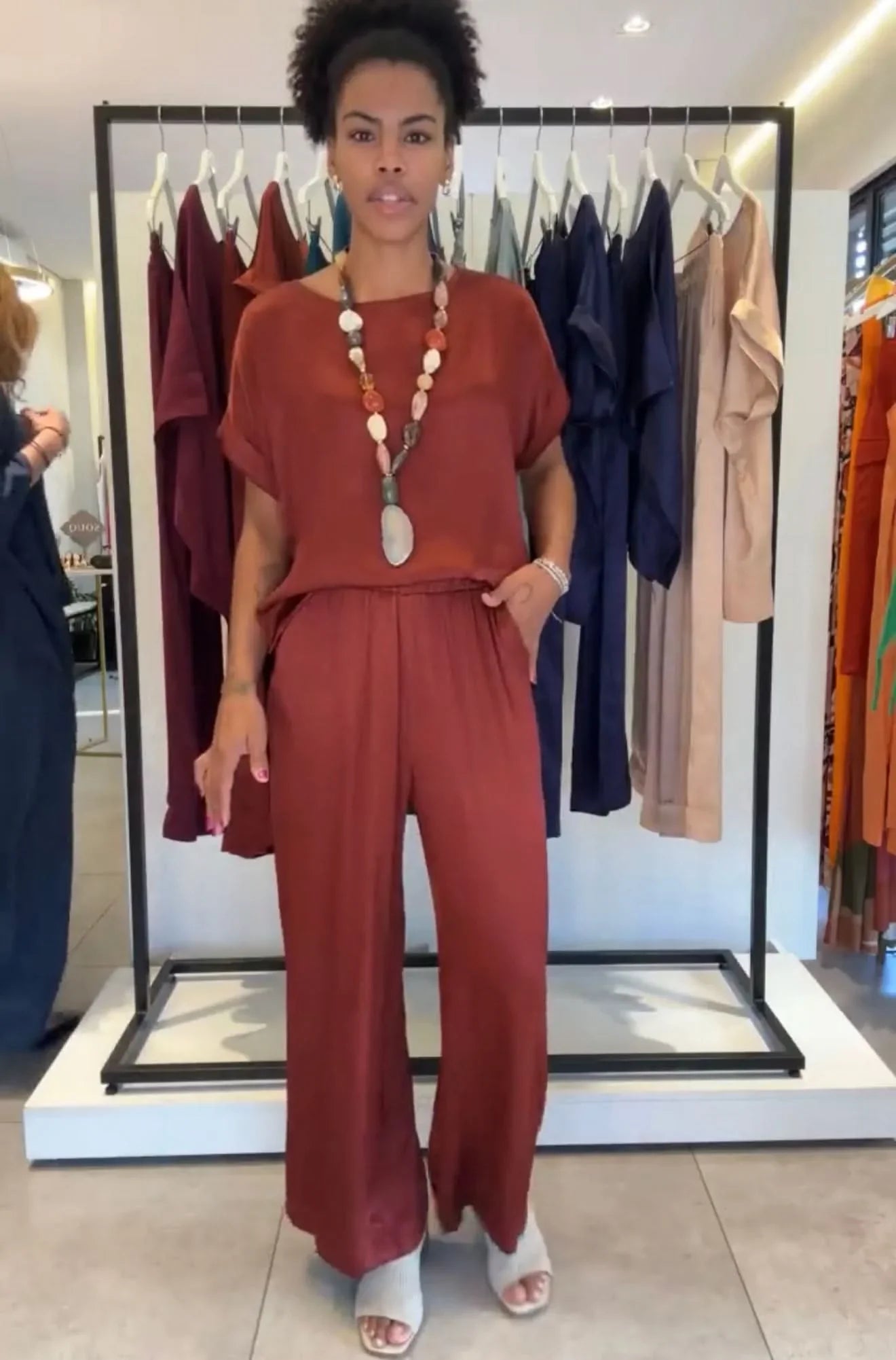 Conjunto Viscose Acetinado