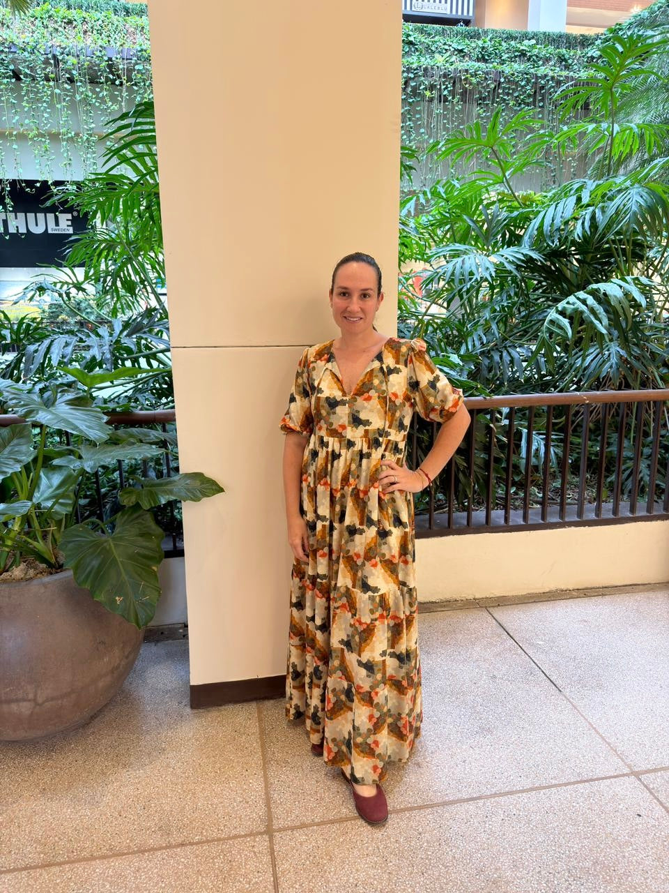 Vestido Camila Estampa Carmel