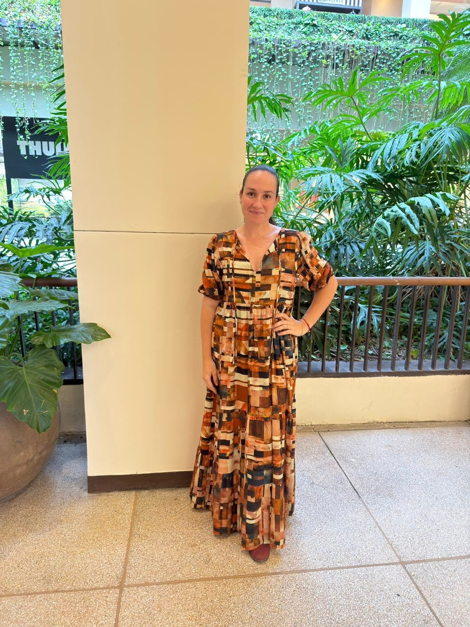 Vestido Camila Estampa Detroit