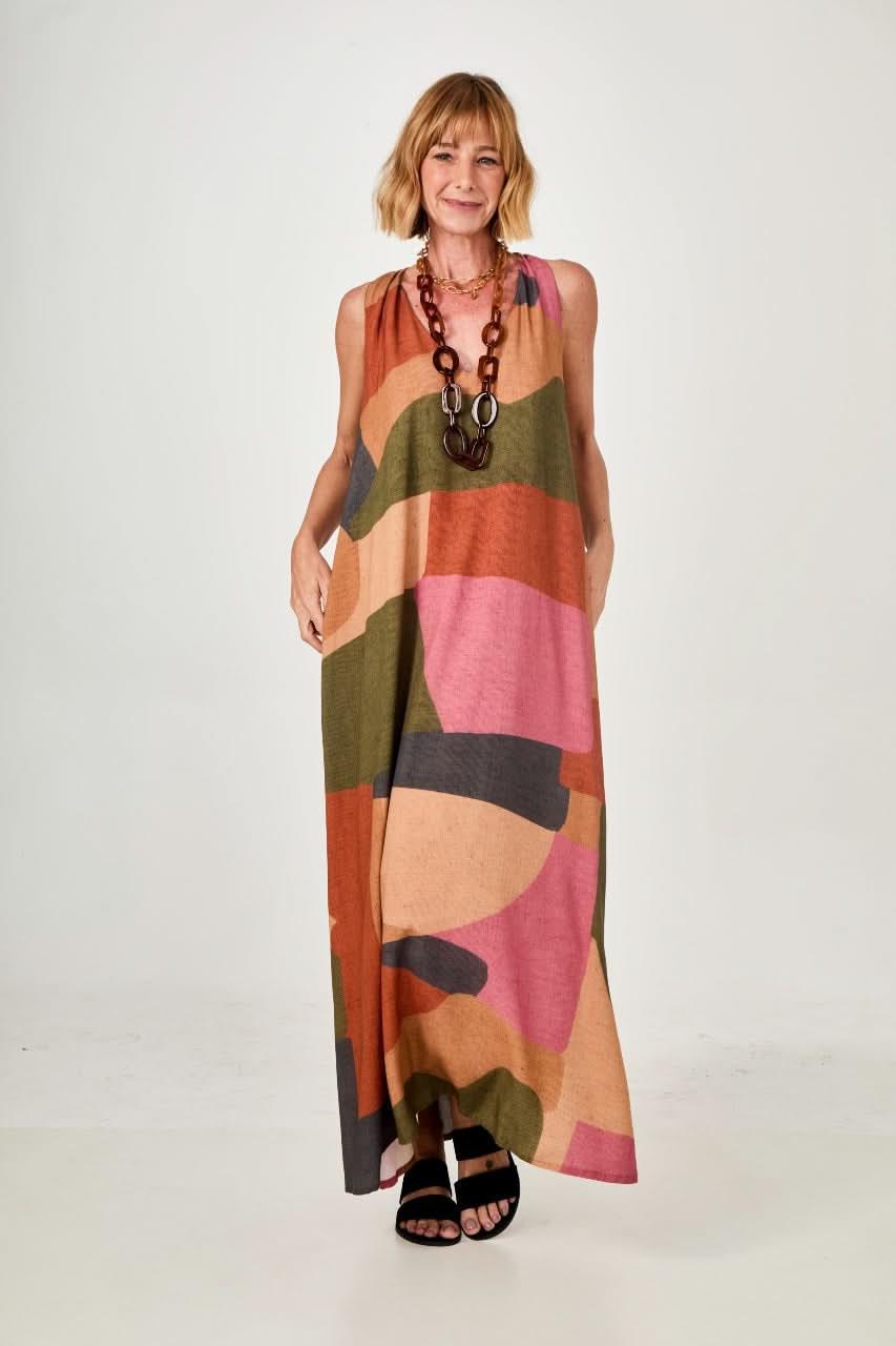 Vestido Stones Batom