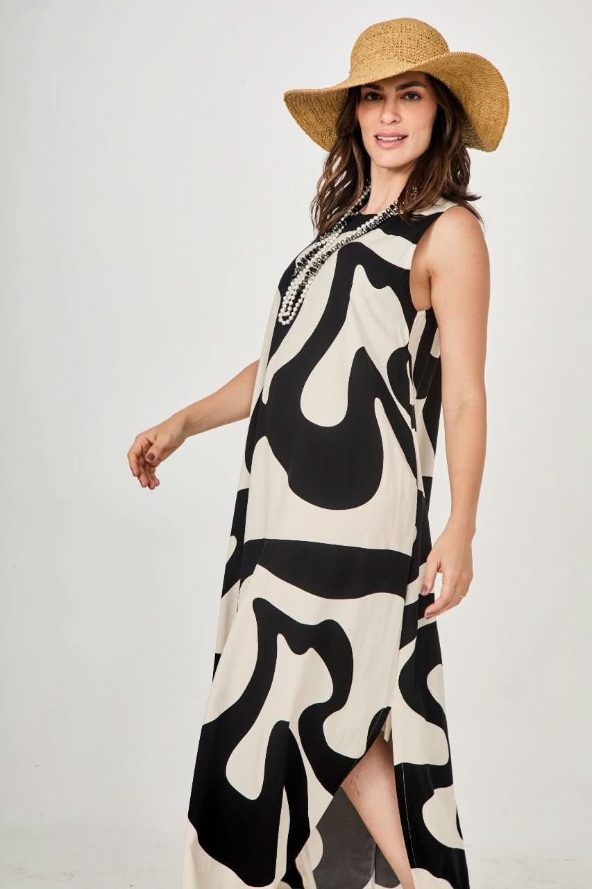 Vestido Waves Black