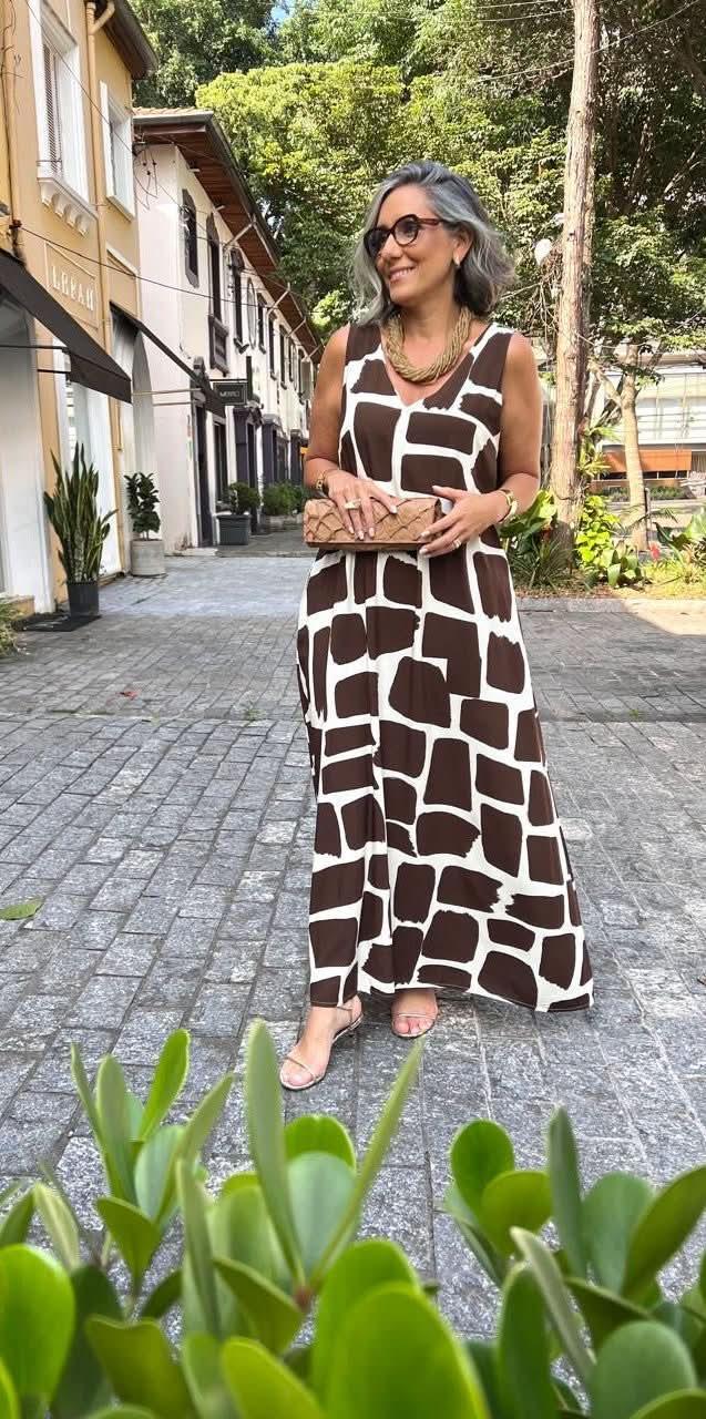 Vestido Stones Chocolate