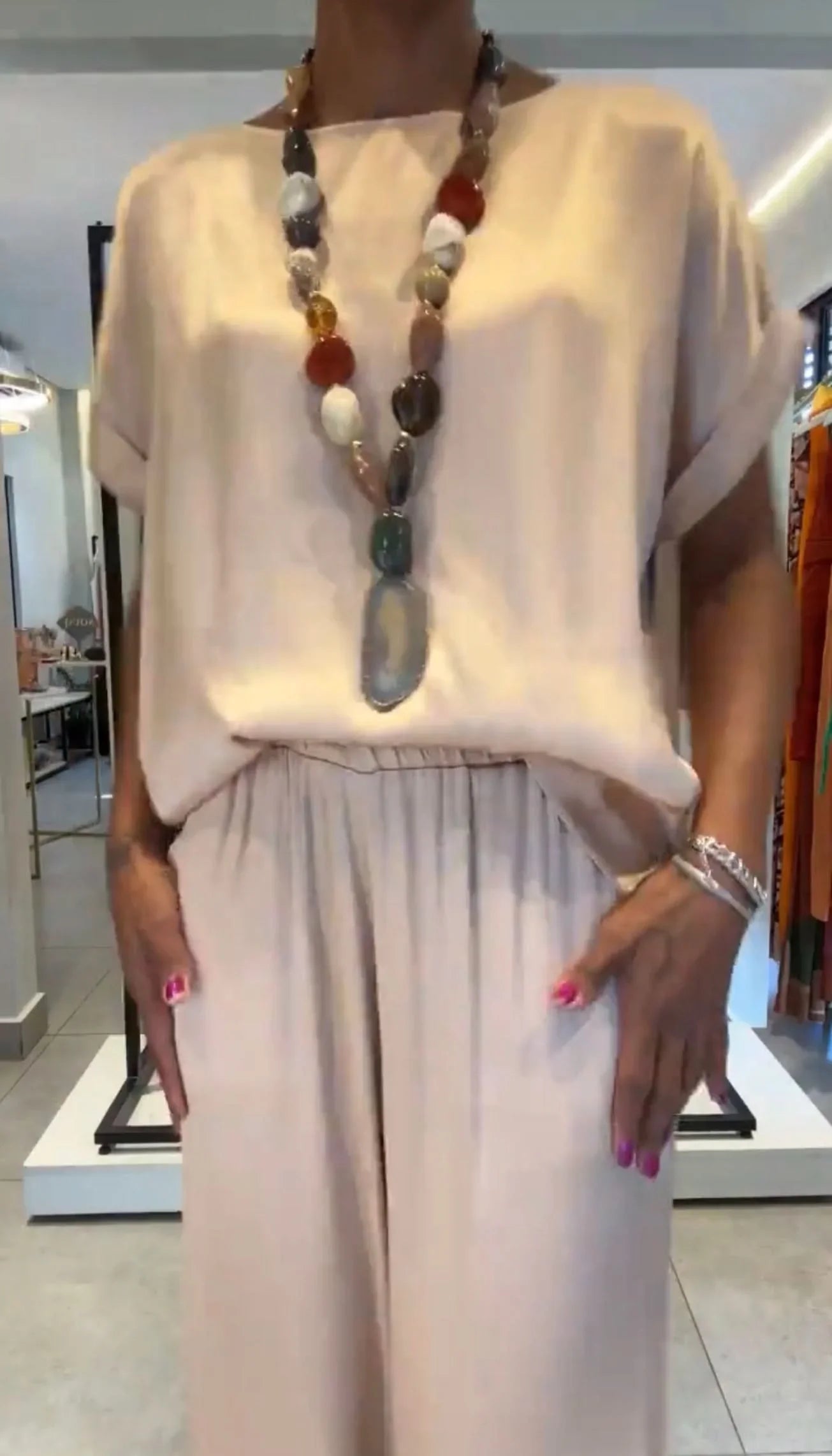 Conjunto Viscose Acetinado