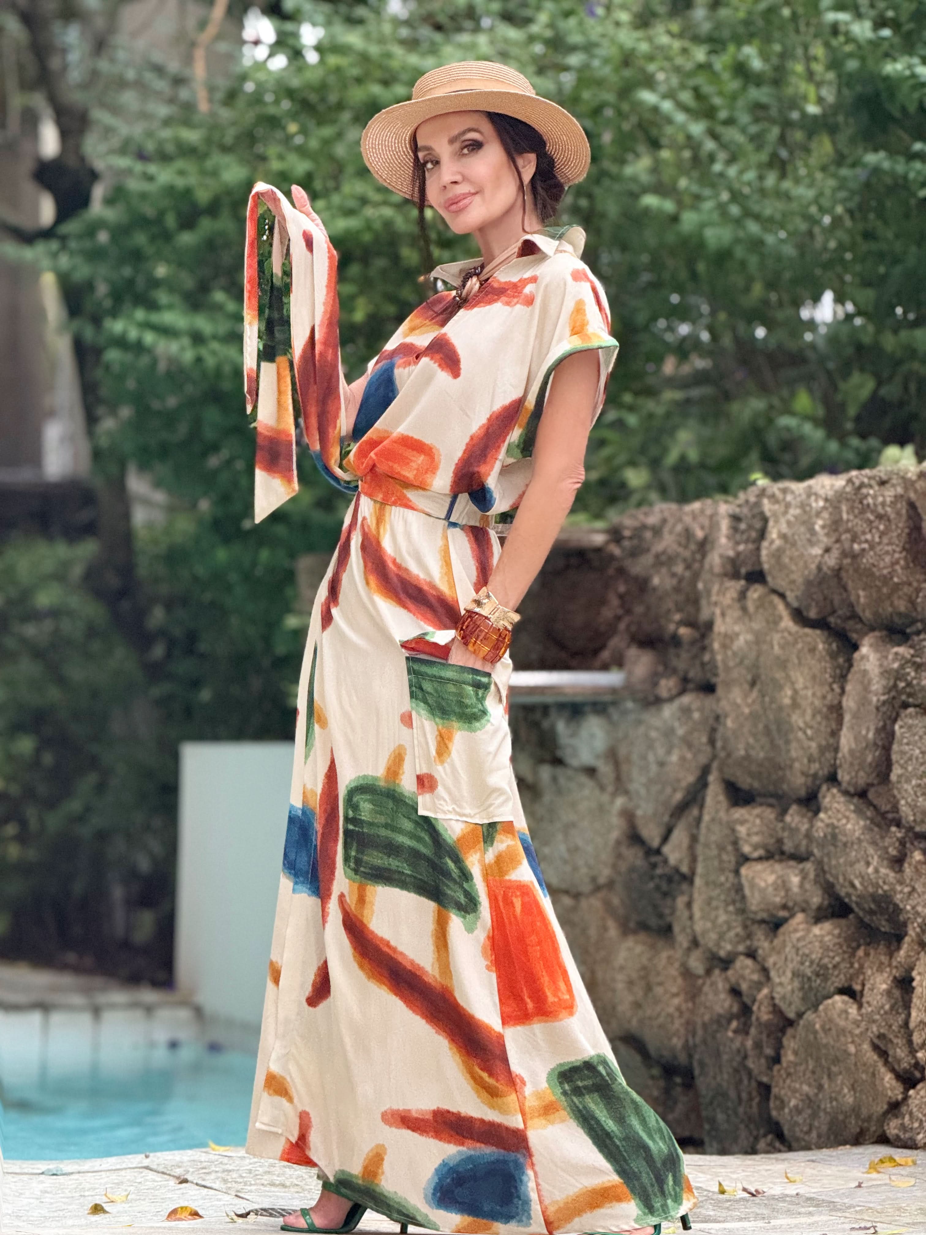 Conjunto de Saia Miró