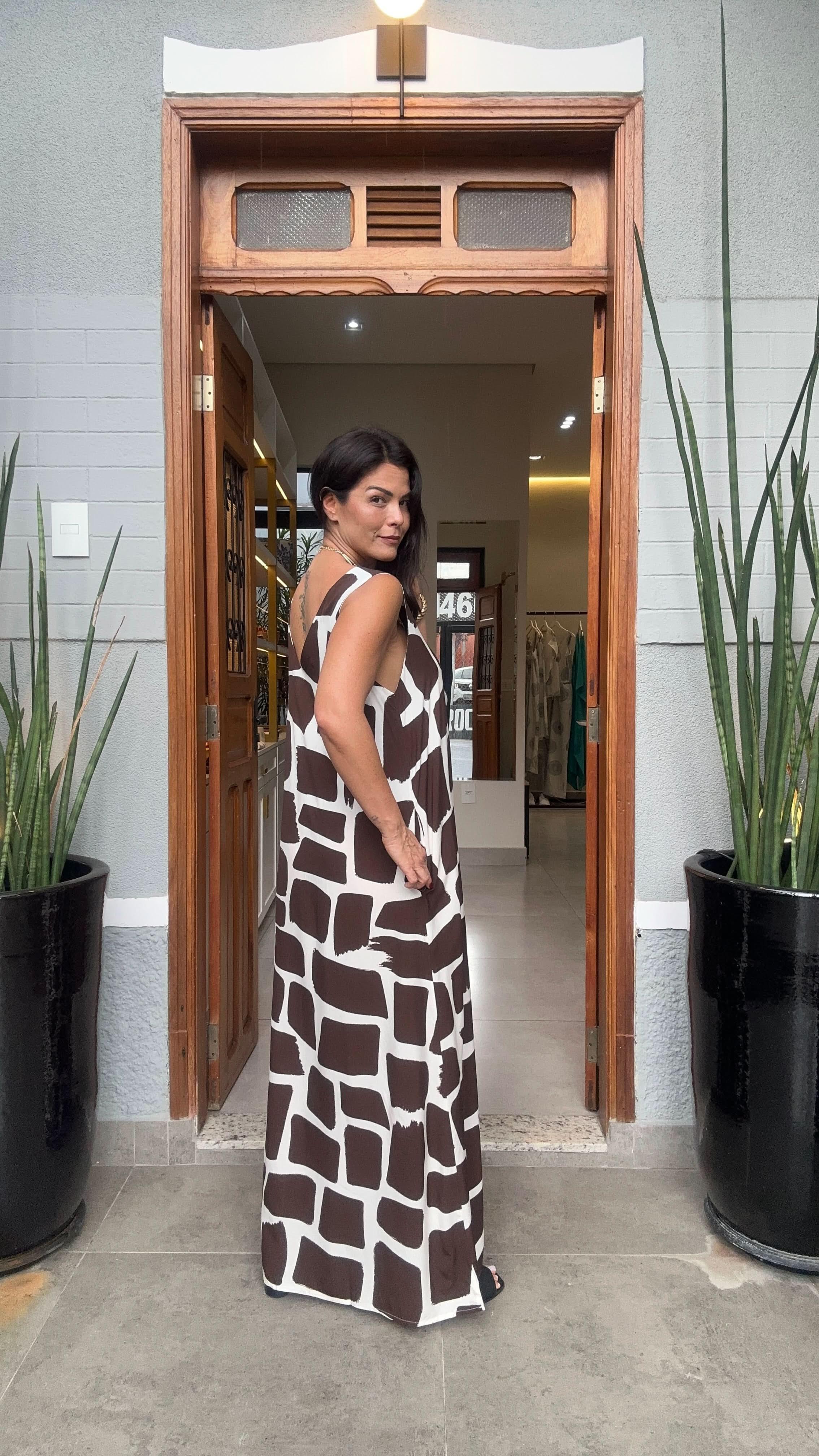 Vestido Stones Chocolate