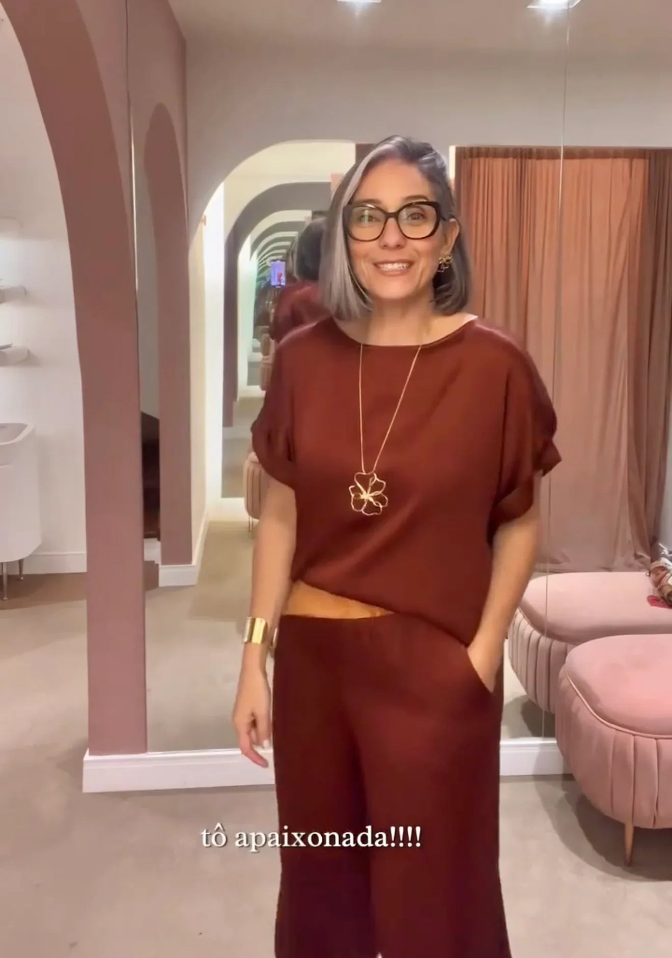 Conjunto Viscose Acetinado