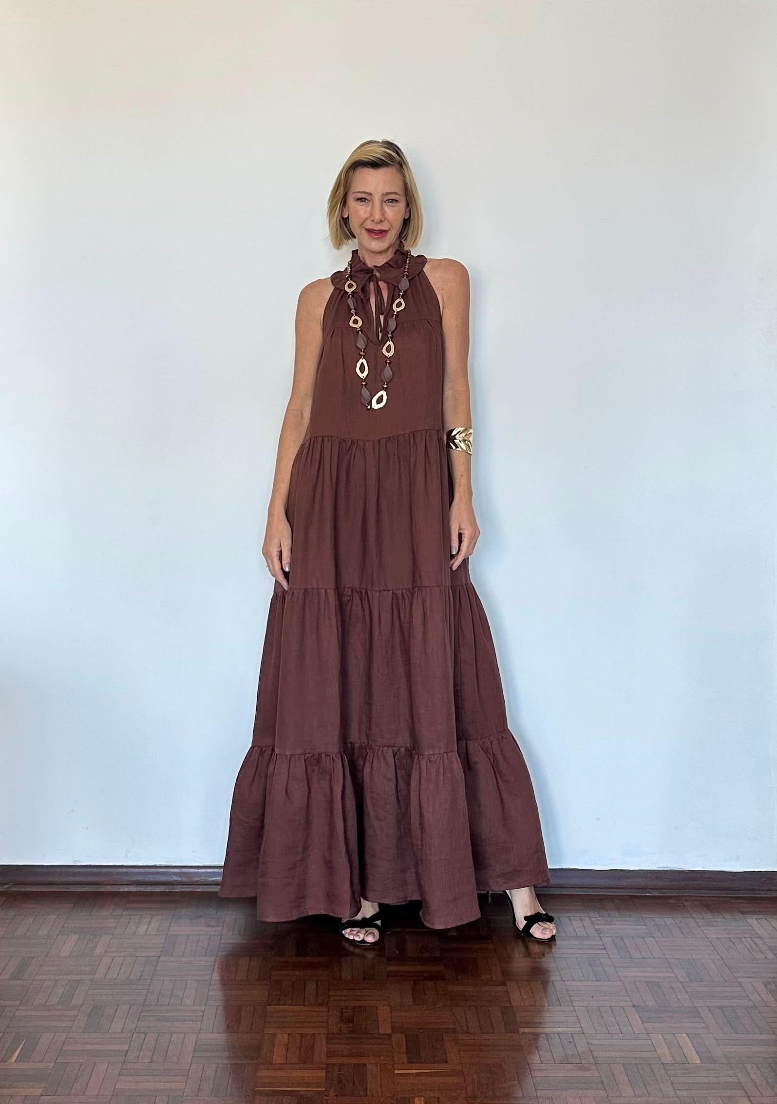 Vestido Santa Fé em Linho