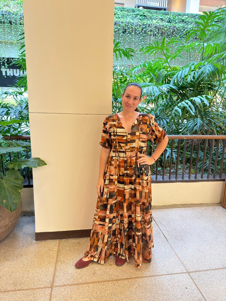 Vestido Camila Estampa Detroit