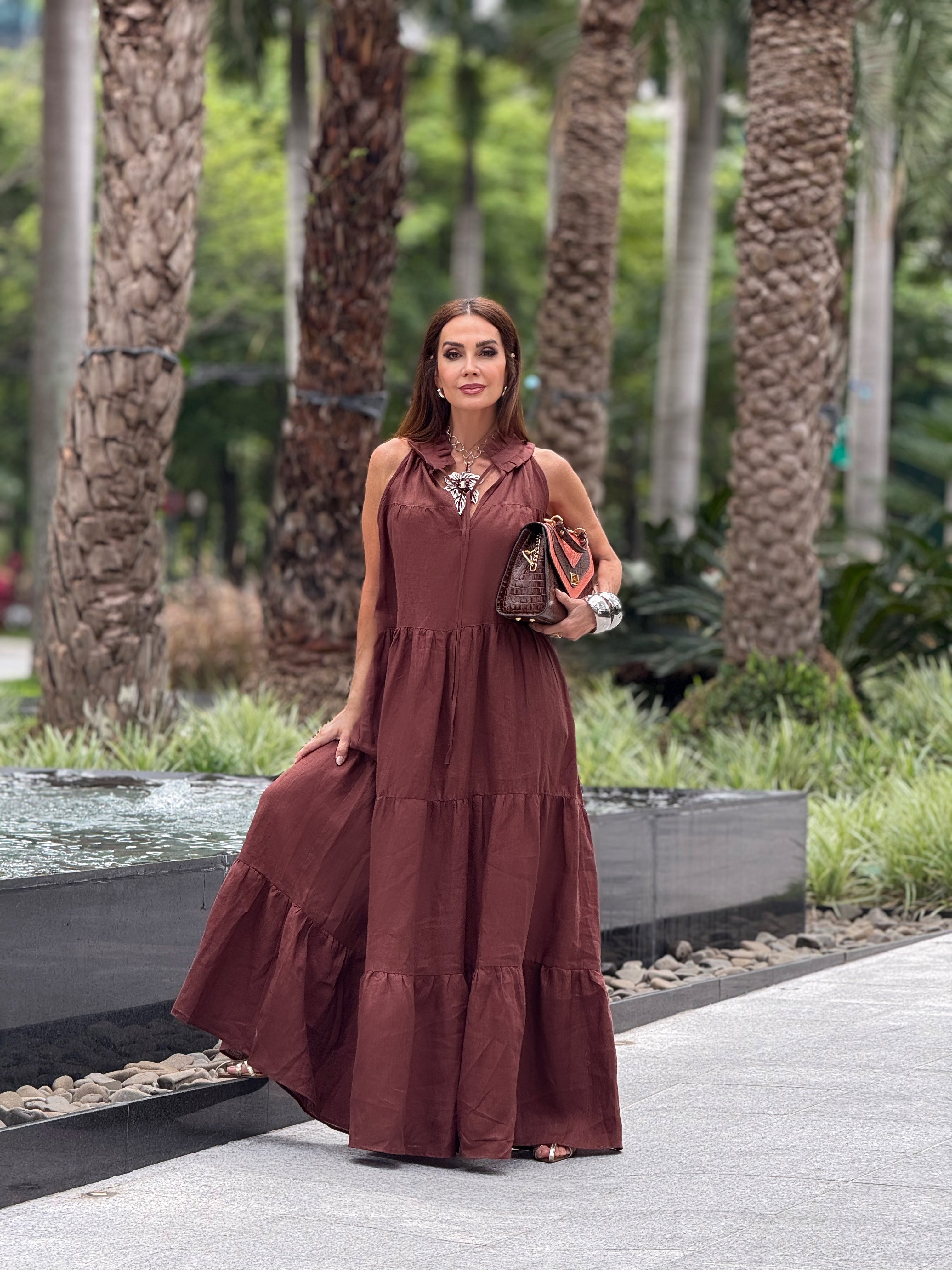 Vestido Santa Fé em Linho