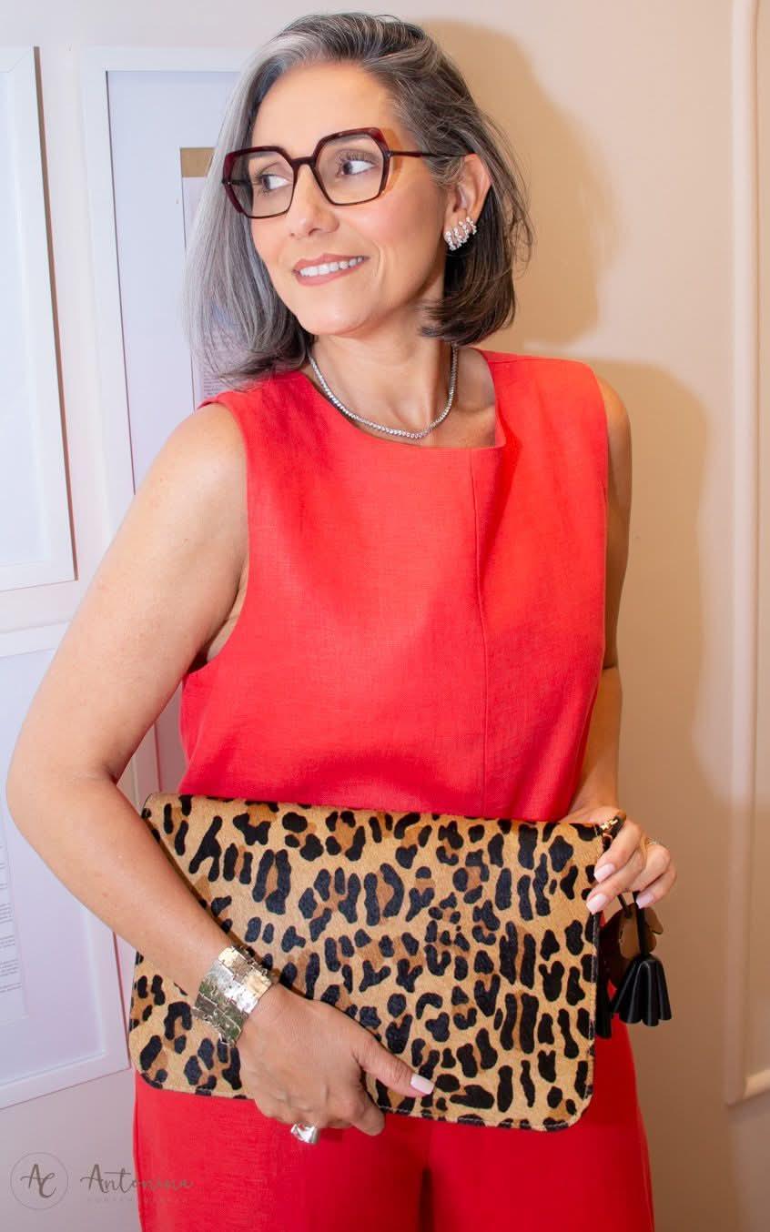 Macacão Linho Vermelho no